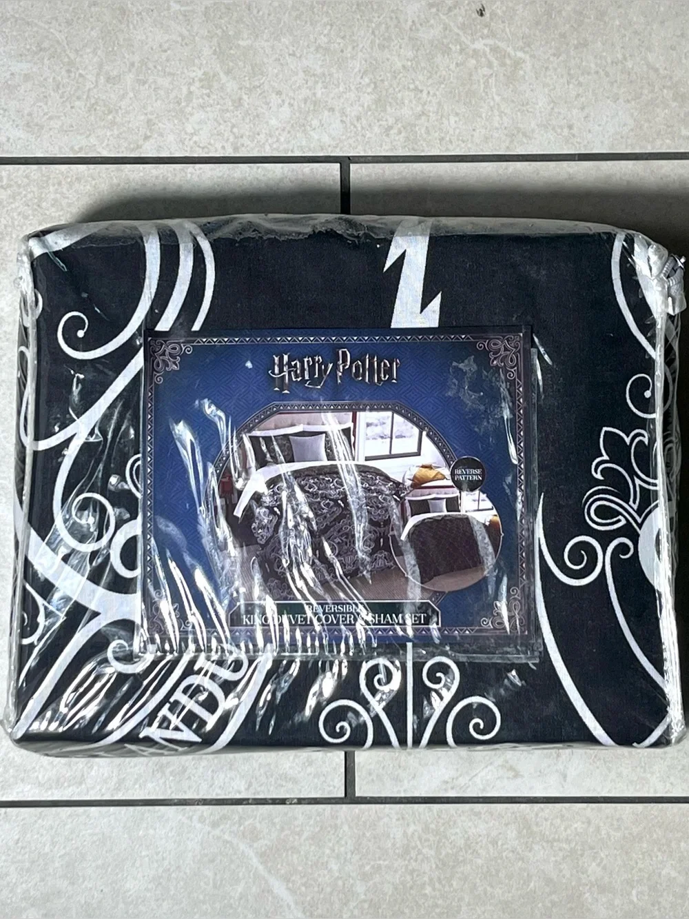 Harry Potter Reversible KING Duvet Cover Sham Set